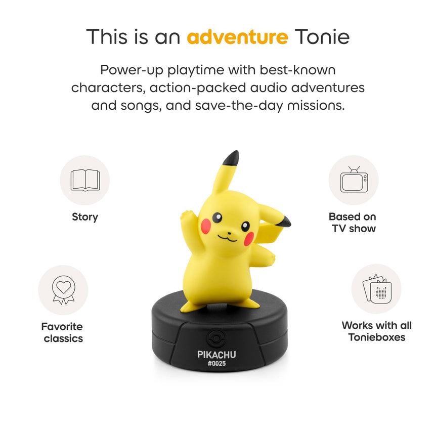 Figurine Pokemon Pikachu (Anglais)-Tonies-TON-11000561-32-CLÉMENT