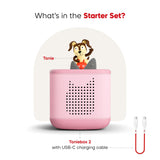 Toniebox 2 - Mon premier coffret - ROSE (bilingue)-Tonies-TON-11003126-CLÉMENT