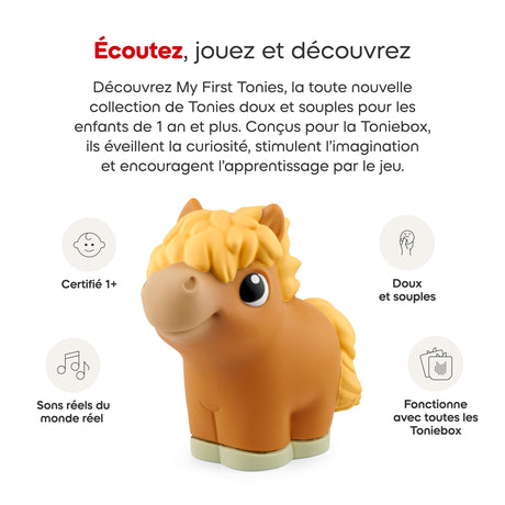 My First Tonies: Ferme - Vache, Cochon et Cheval Ensemble de 3 (Français)-Tonies-TON-11003432-34-CLÉMENT