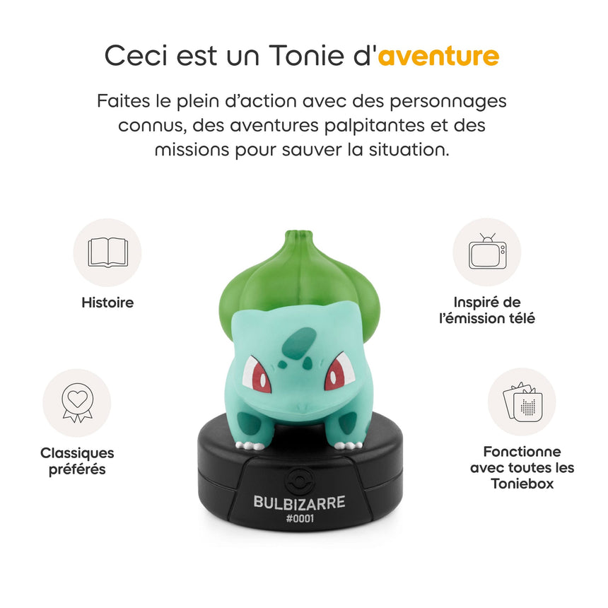 Figurine Pokemon Bulbizarre (Français)-Tonies-TON-11003816-34-CLÉMENT