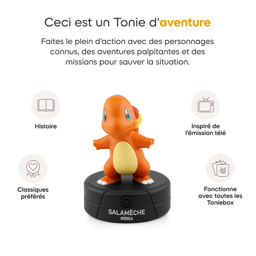 Figurine Pokemon Salameche (Français)-Tonies-TON-11003818-34-CLÉMENT