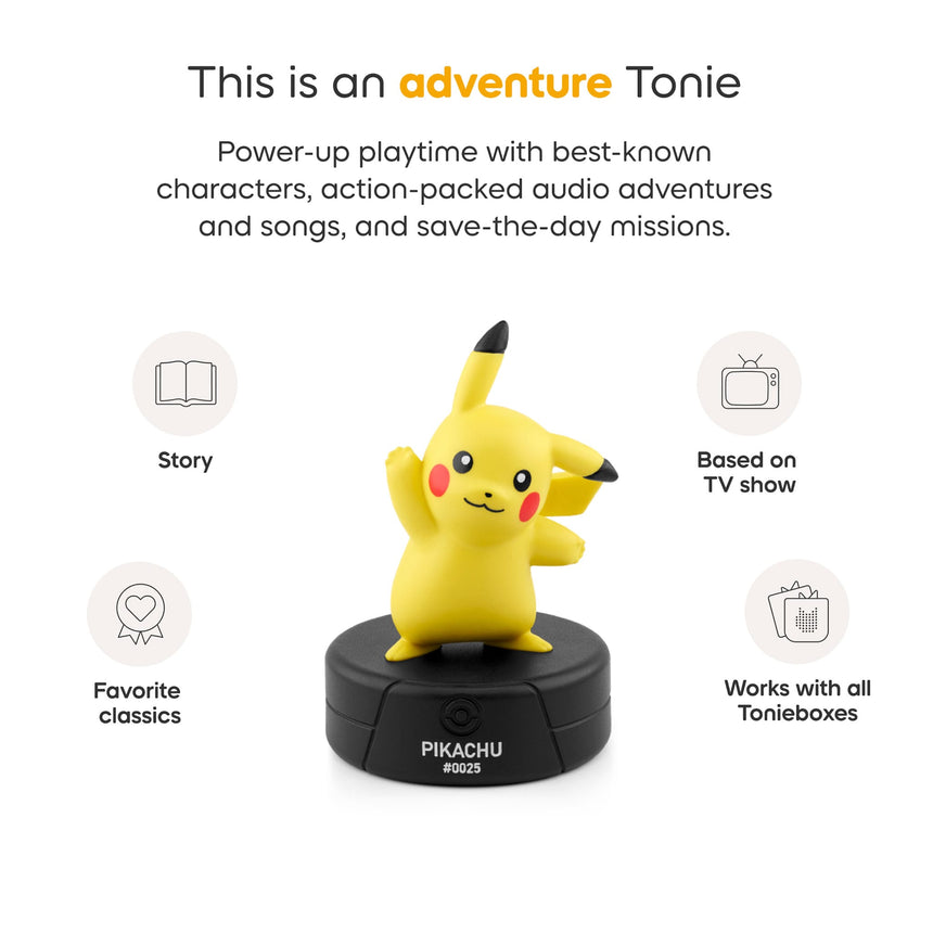 Toniebox 2 Starter Set Pokemon - Pikachu (Anglais)-Tonies-TON-11004940-CLÉMENT