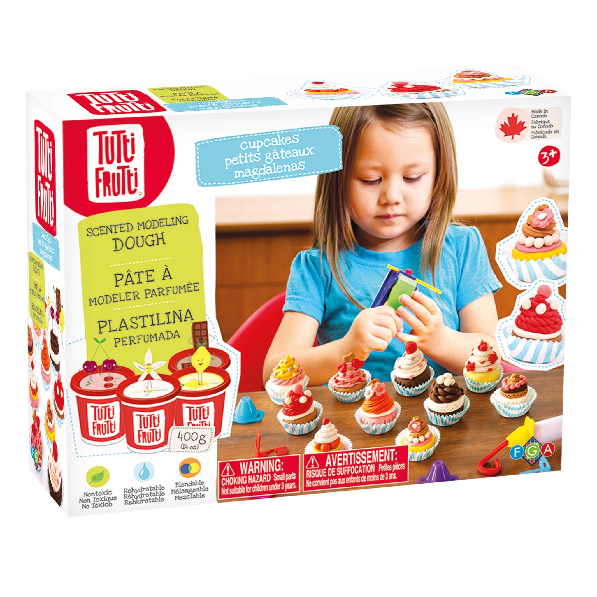 Ensemble Pâtes à Modeler - Petits Gâteaux - Tutti Frutti – CLÉMENT