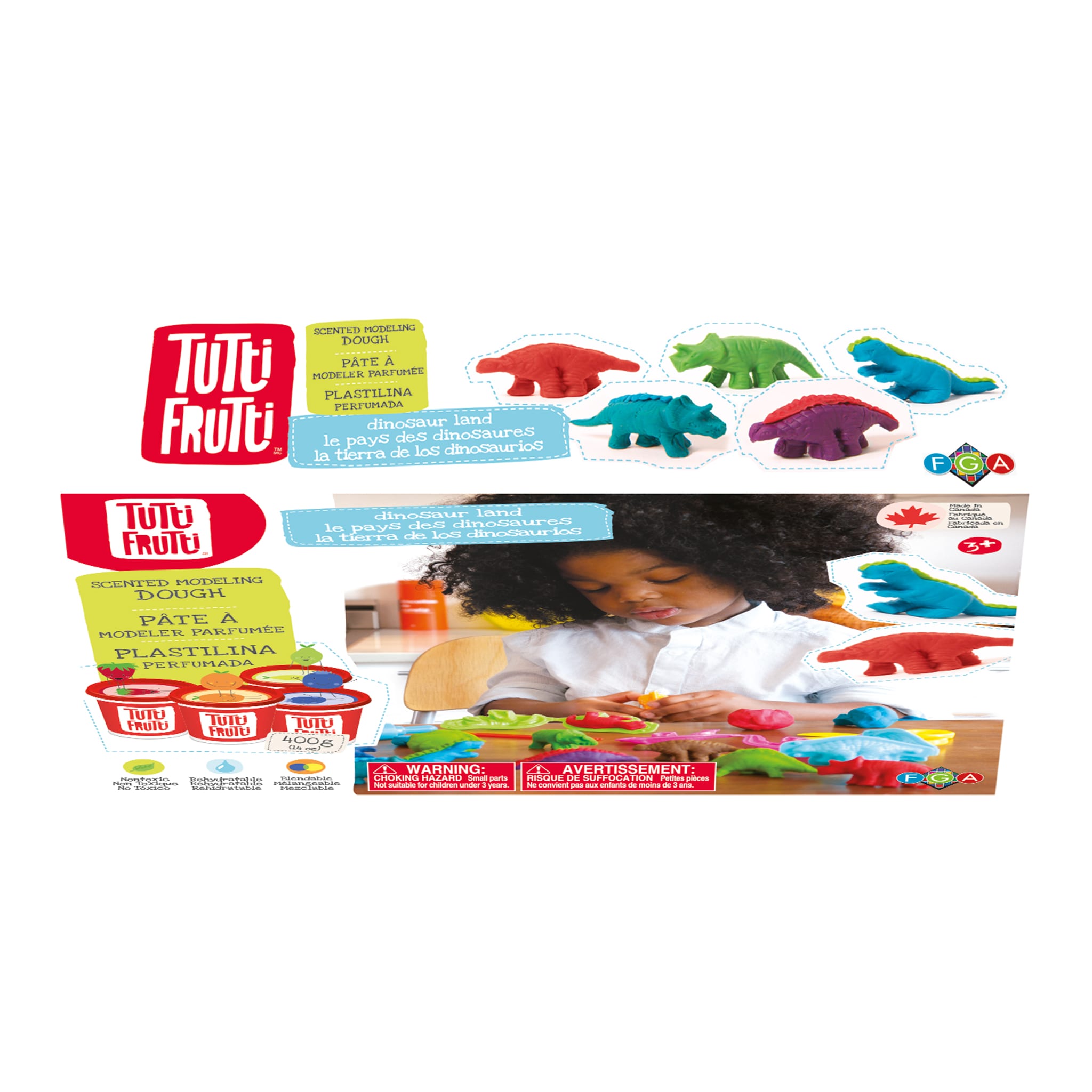 Modelling Dough - Dinosaur Land Kit – CLÉMENT