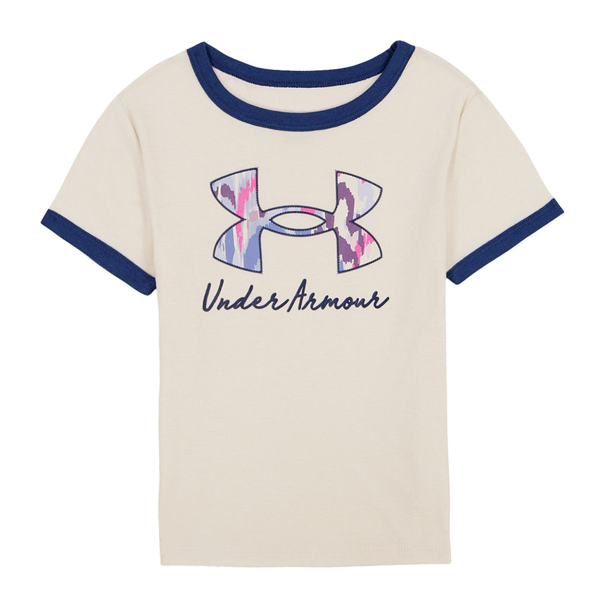 T-shirt Court Logo 8-16ans-Under Armour-Ivoire-S-UR2-25UOFJA37S-CLÉMENT