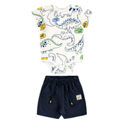 Ensemble Deux Pièces Dinos Ivoire 3-18mois-Up Baby-Ivoire-3-6 m-UPB-46424-AB2411-CLÉMENT