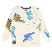 T-shirt Dinos 2-8ans-Up Baby-Ivoire-2-UPB-46642-AB2478-CLÉMENT