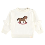 Pull Tricot Cheval 3-24mois-Up Baby-Ivoire-3-6 m-UPB-46703-000106-CLÉMENT
