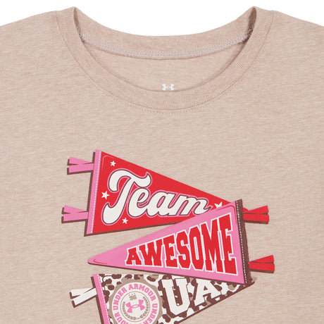 T-shirt Team Awesome 4-6x-Under Armour-UR2-25UAFJA00R-CLÉMENT