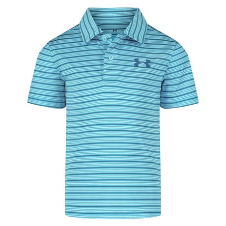 Polo Rayé Matchplay 4-7ans-Under Armour-Bleu-4-UR2-25UASJB01E-CLÉMENT