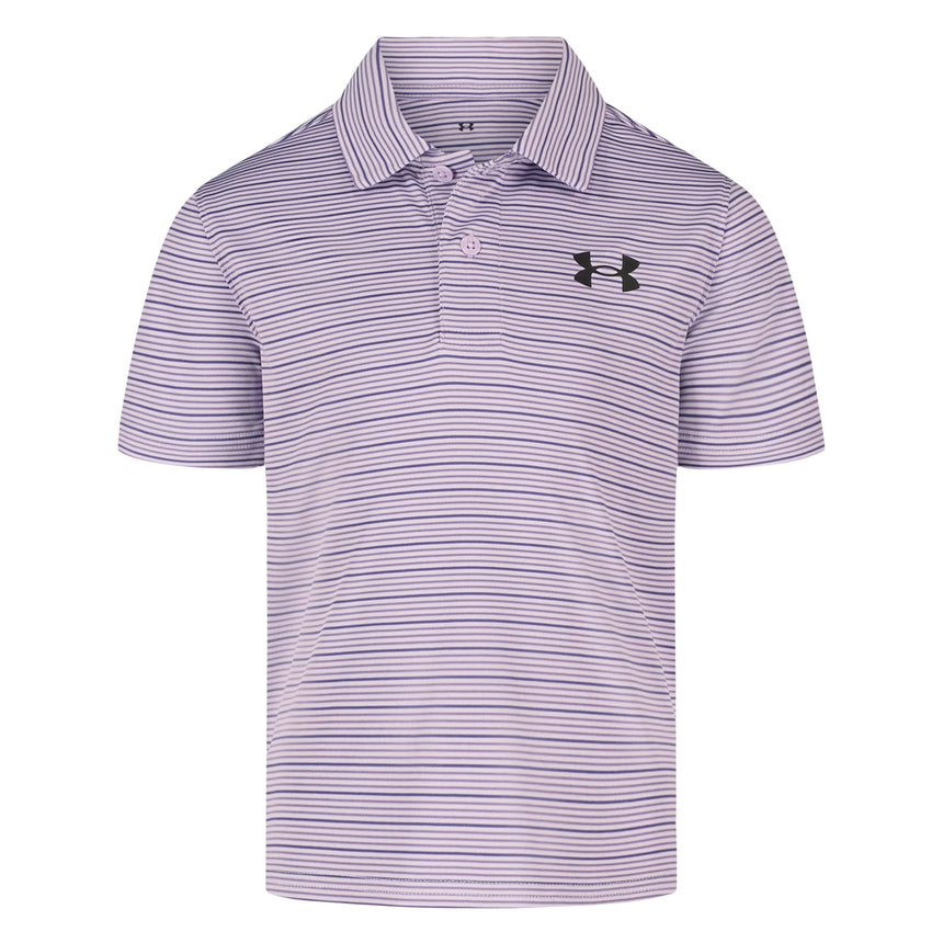 Polo Rayé Matchplay 4-7ans-Under Armour-Mauve-4-UR2-25UASJB01E-CLÉMENT