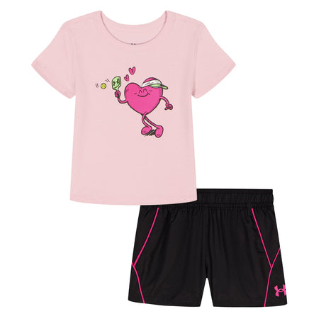 Ensemble Short Tech Woven 4-6x-Under Armour-Rose-4-UR2-25UASJI55R-CLÉMENT