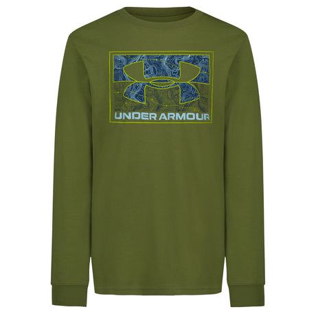 T-shirt Topo Core Cuff 8-16ans-Under Armour-Olive-S-UR2-25UOFJA01F-CLÉMENT