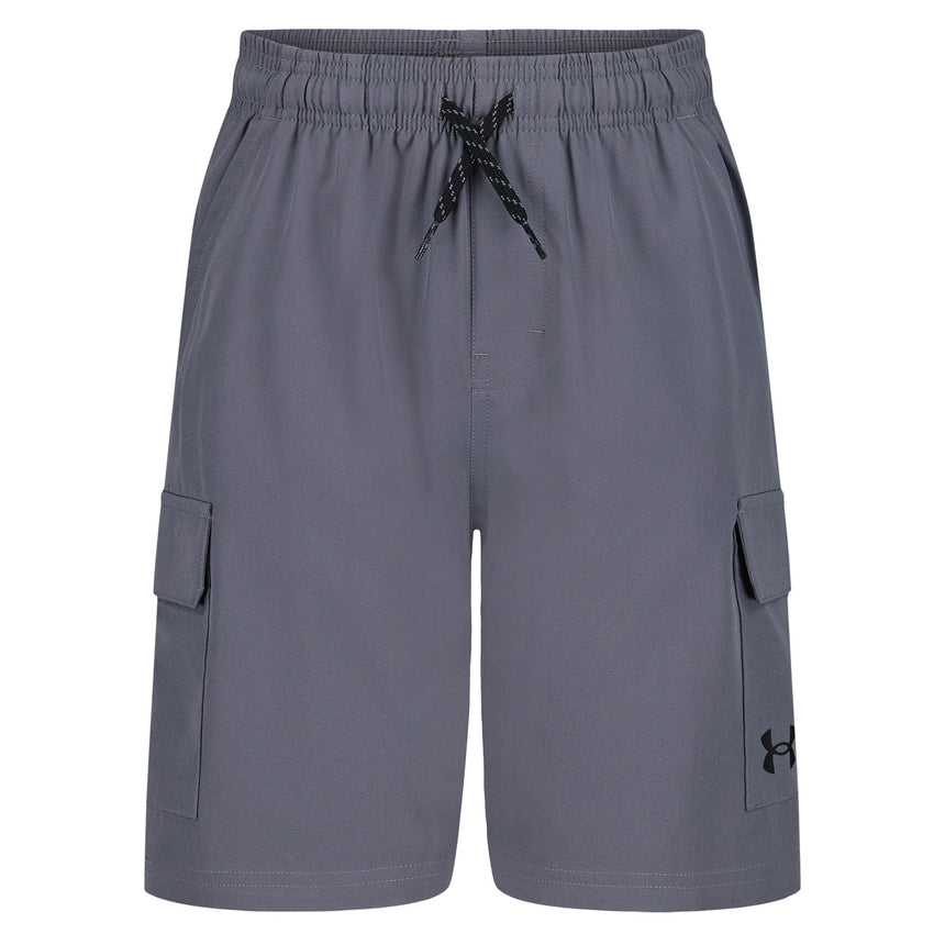 Short Traverse 8-16ans-Under Armour-Charcoal-S-UR2-25UOSJC01F-CLÉMENT