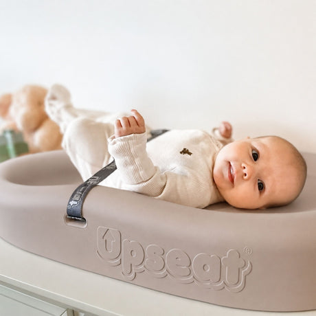 Matelas à langer facile à nettoyer - Taupe-Upseat-UPS-805-CLÉMENT
