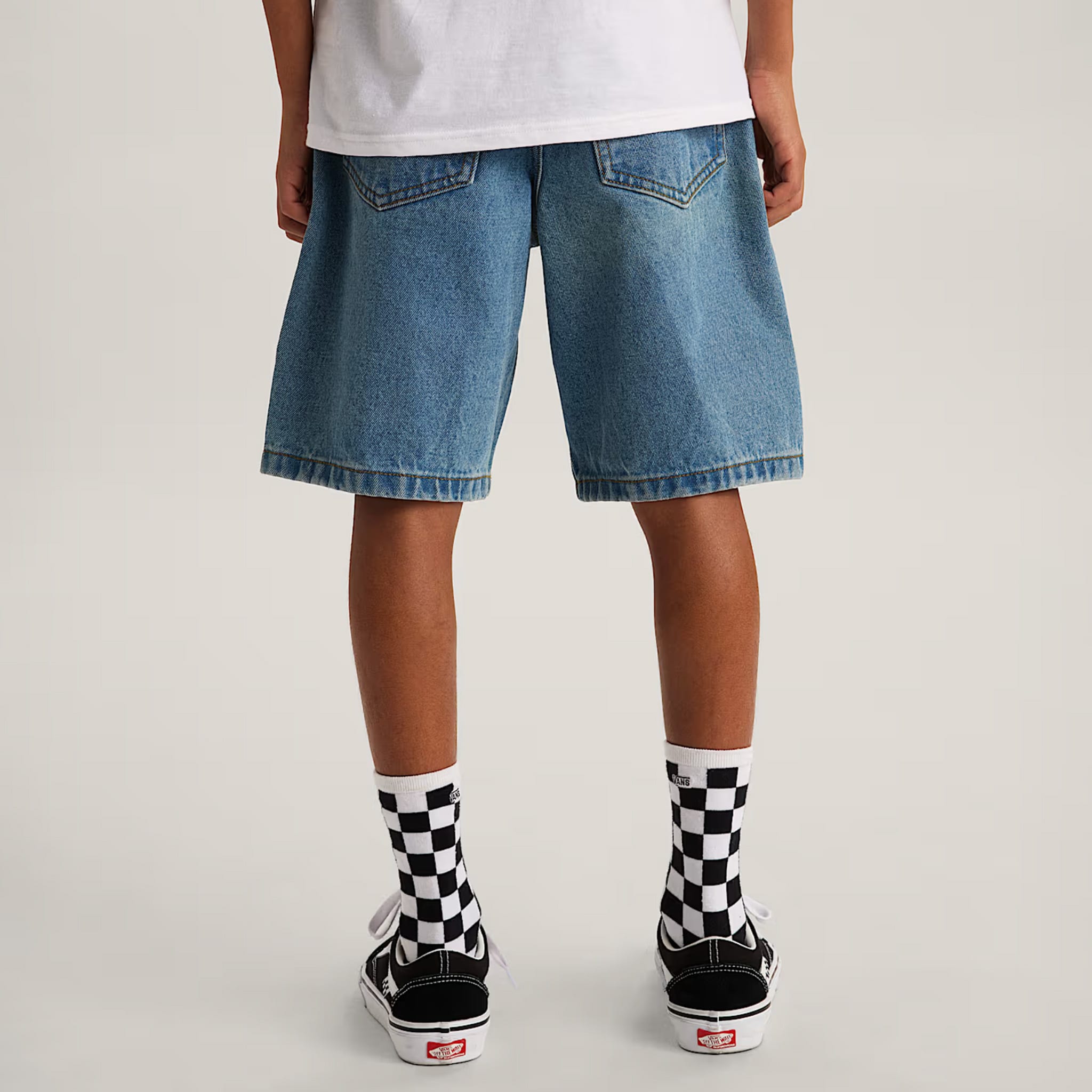 Check-5 Baggy Denim Short 8-16y – CLÉMENT