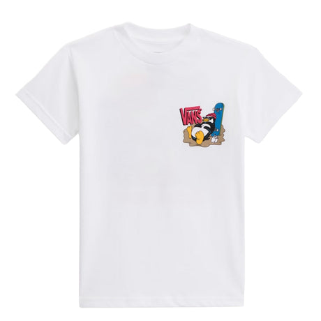 T-shirt Yolo Penguin 3-7ans-Vans-Blanc-3-VAN-VN000TF4WHT-CLÉMENT