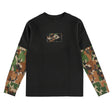 T-shirt Camo Twofer 8-16ans-Vans-Noir-S-VAN-VN000ZM3BLK-CLÉMENT