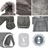 Colorblock Snowsuit 9-24 months