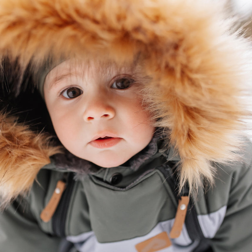 Colorblock Snowsuit 9-24 months