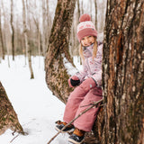Two-Piece Snowsuit Flowers 2-6 years
