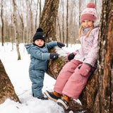 Two-Piece Snowsuit Flowers 2-6 years