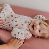 Pyjama Velours Pommes 0-24mois-Perlimpinpin-VPE-VL601-POM-CLÉMENT
