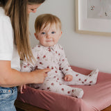 Pyjama Velours Pommes 0-24mois-Perlimpinpin-VPE-VL601-POM-CLÉMENT