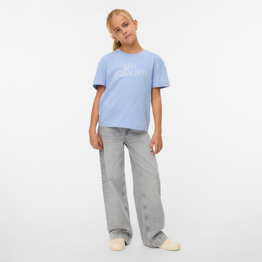 T-shirt Victoria 7-14ans-Vero Moda-VMO-10340428-B-CLÉMENT