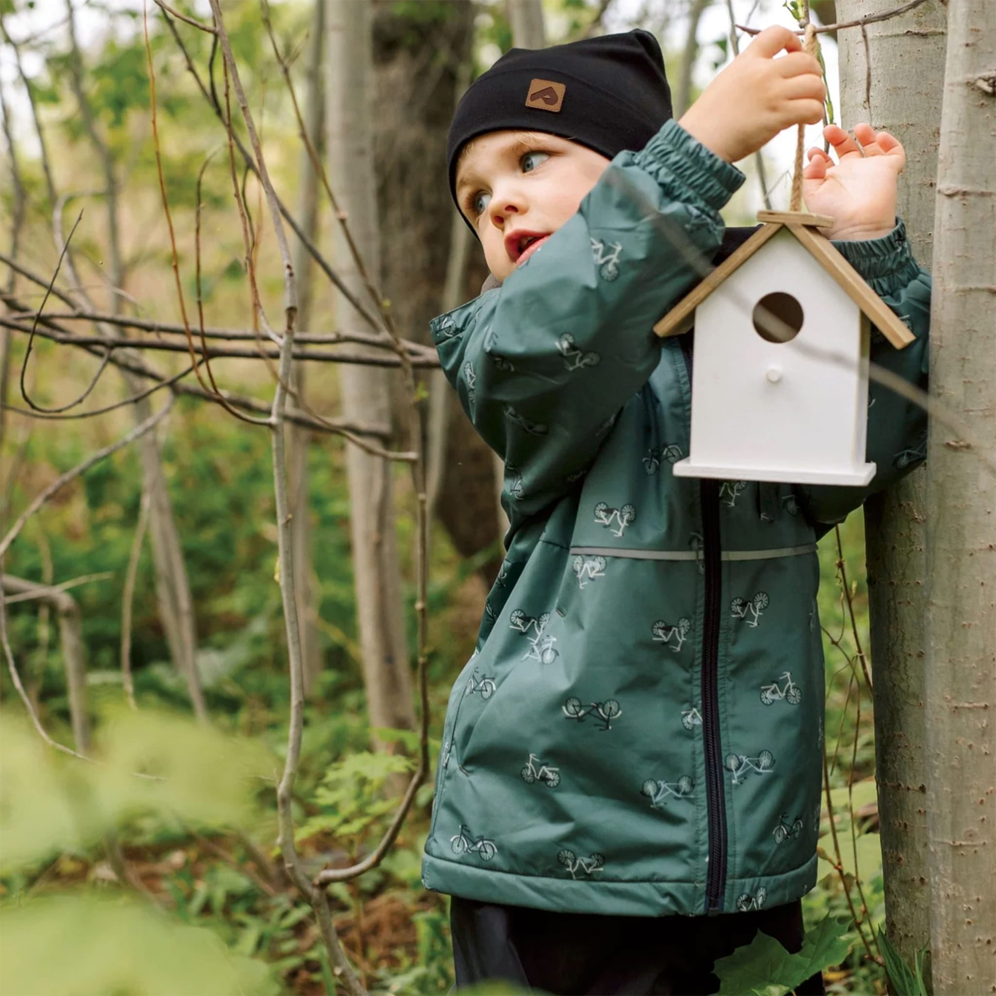 Tuque Mi-Saison Noir 2-12ans - Perlimpinpin – CLÉMENT