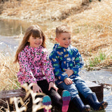 Black Glitter Rain Boots 4-3