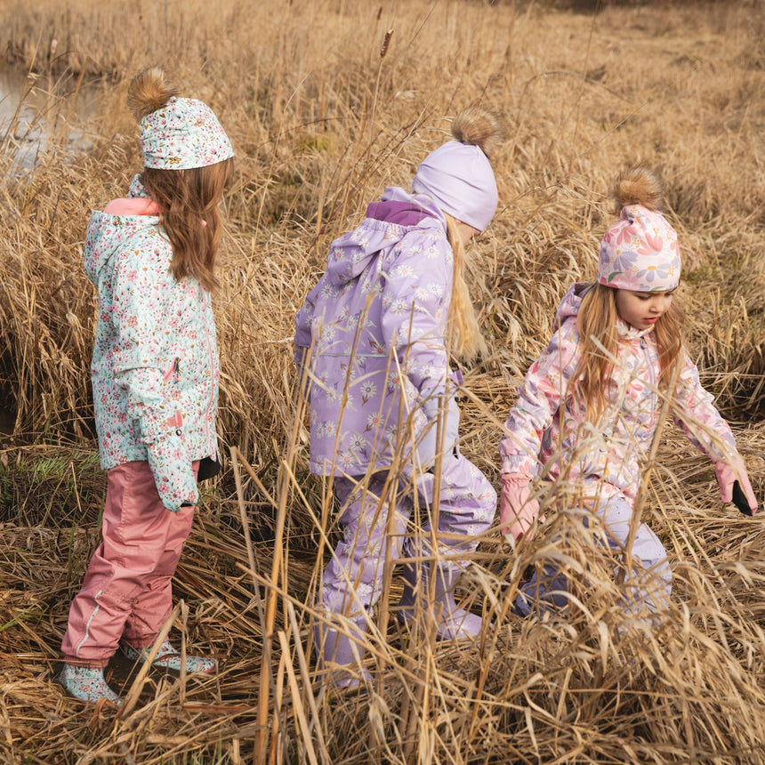 Tuque Petites Fleurs 2-12ans