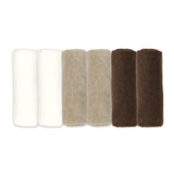 Débarbouillette(6) bambou Oxford - Beige-Kushies-KUS-WC801-CLÉMENT