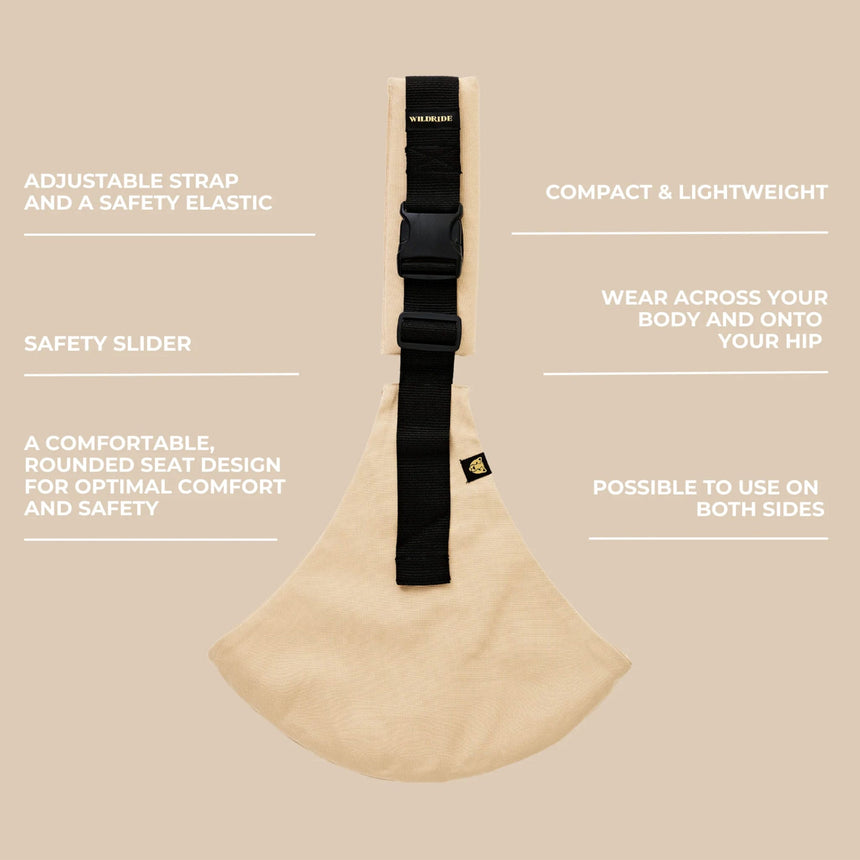 Porte-bébé Wildride - Beige-Wildride-WIL-2510009-CLÉMENT