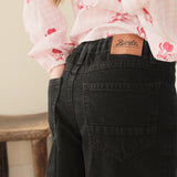 Jeans Jambe Large Noir 10-16ans-Birdz-WRK-F19001-3-CLÉMENT