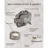 Sac À Couches Juliette Noir-CLÉMENT-YND-BOB-4201-CLÉMENT