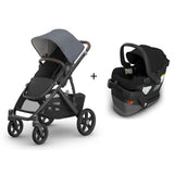 Poussette Vista V3 - Julian + Siège d'Auto Mesa V3 - James-Systeme De Voyage (607)-UPPAbaby-CLÉMENT