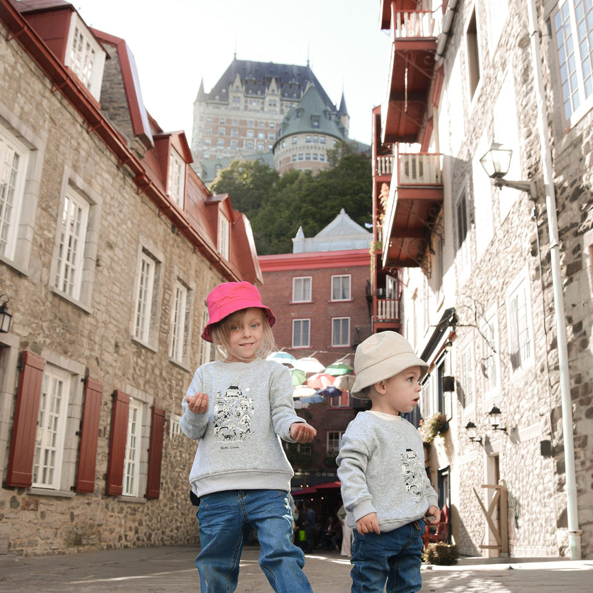 Old Quebec Crewneck 2-14y