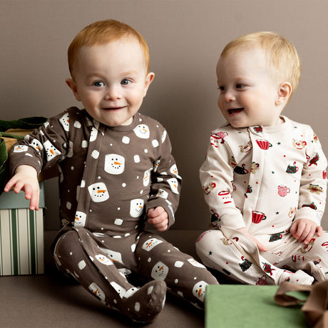 Snowmen Pajamas 1-18m