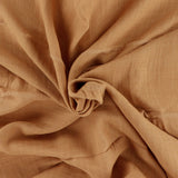 Reversible Muslin Waffle Blanket - Brown / White