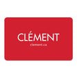 Carte-cadeau virtuelle CLÉMENT-CLÉMENT-10$-M000001-CLÉMENT