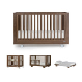 Couchette Convertible 8-en-1 Spirit - Noyer