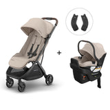 Minu V3 Stroller + Aria V2 Infant Car Seat + Adapters - Ada
