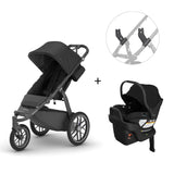Ridge V2 Stroller + Aria V2 Infant Car Seat + Adapters - James