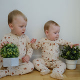 Checkers Bear Pajamas 0-30m