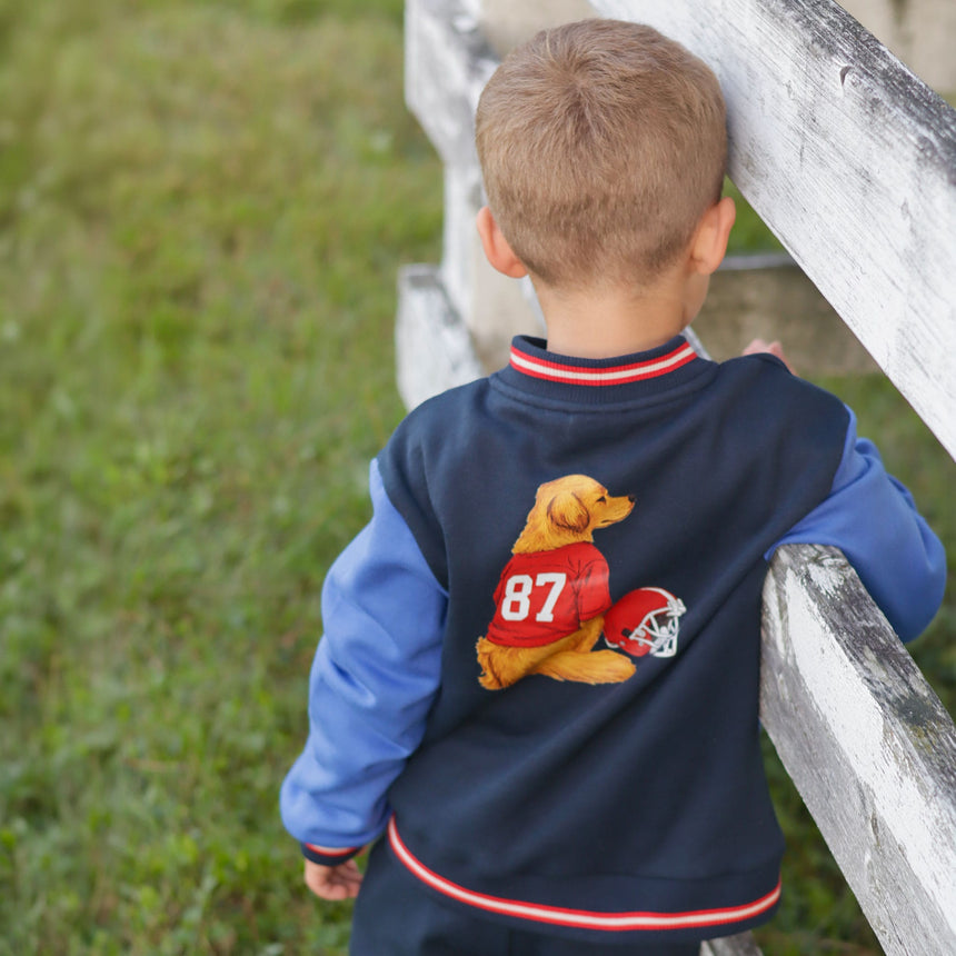 Veste Varsity Recrue 2-8ans-Chat Botte-CHI-2265433C-CLÉMENT