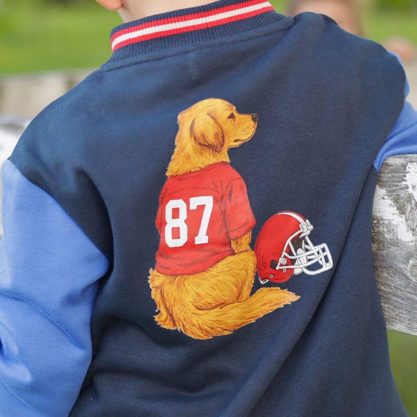 Veste Varsity Recrue 2-8ans-Chat Botte-CHI-2265433C-CLÉMENT