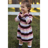 Robe Rayée Jardin D'amour 2-8ans-Chat Botte-CHI-2262459C-CLÉMENT