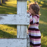 Robe Rayée Jardin D'amour 2-8ans-Chat Botte-CHI-2262459C-CLÉMENT