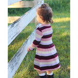 Robe Rayée Jardin D'amour 2-8ans-Chat Botte-CHI-2262459C-CLÉMENT